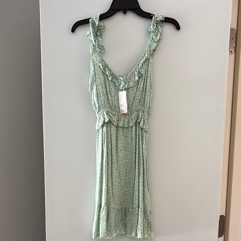 Green Sleeveless Women's Nightgown